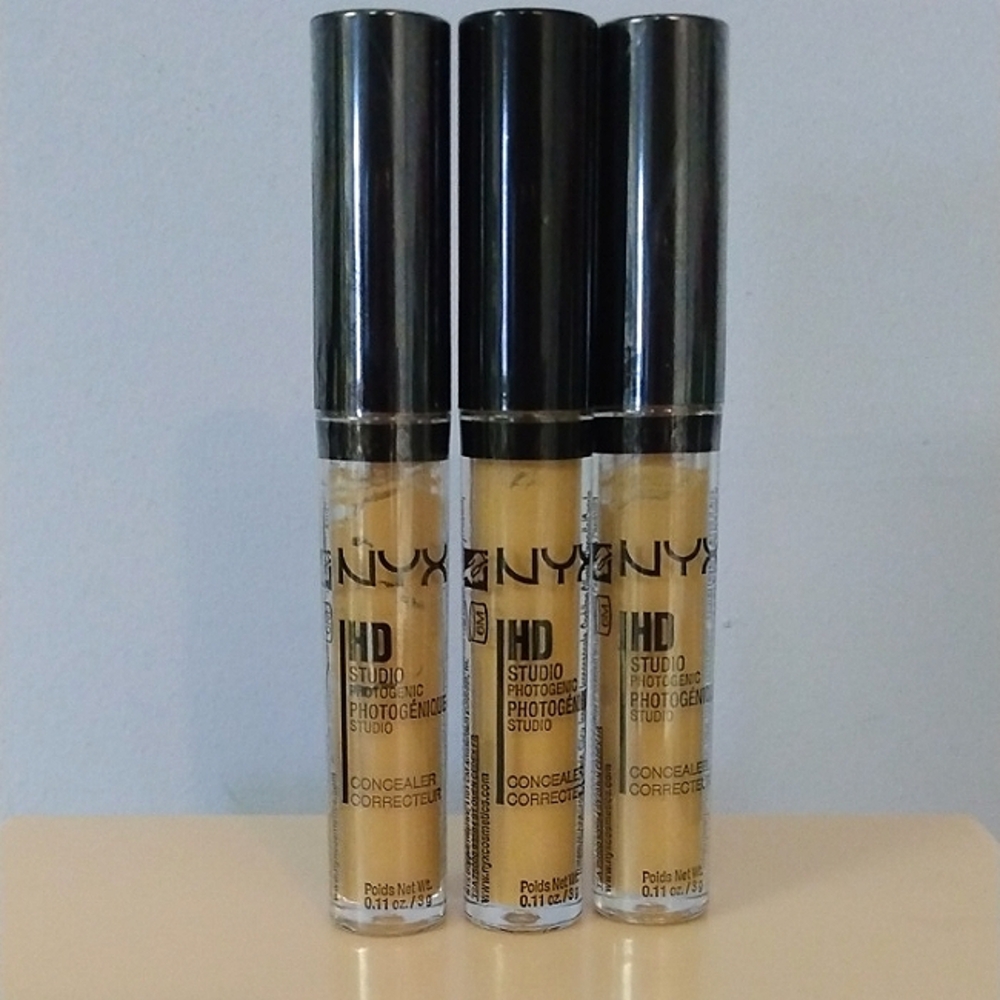 NYX HD Studio Photogenic Concealer - Golden-3 stick tubes - NIP